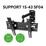 SUPPORT TV 15-43 VERT SF04