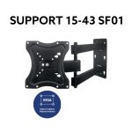SUPPORT TV 15-43 BLEU SF01