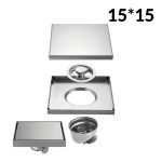 SIPHON INOX 15X15 ENCAS DROIT ITALYVIEIR