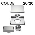 SIPHON INOX 20*20 ENCAS COUDER ITALYVIEIR