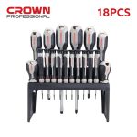 JEUX TOURNEVIS 18 PCS CROWN