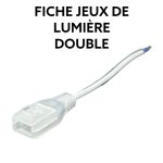 FICHE JEUX LUM 220 V DOUBLE