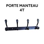 PORTE MANTEAU 4T NOIR B/BLEU