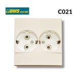 PRISE DOUBLE TERRE CONTINIUM C021 BMS