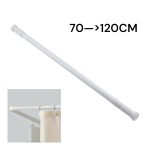 TRINGLE DOUCHE BLANCHE 70-120 CM