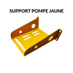 SUPPORT POMPE JAUNE / BLUE