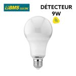 LAMPE 9W DETECTEUR BLCD9W BMS