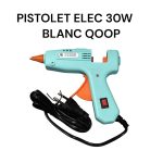PISTOLIE ELEC 30W BLANC QOOP