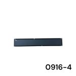 CANIVEAU NOIRE 8*50 CM F 0916-4