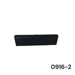 CANIVEAU NOIRE 8*30CM F0916-2