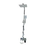 COLONE DOUCHE 4F CARRE CHROME LAMBOSS