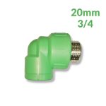 PPR COUDE 20 3/4 MALE VERT