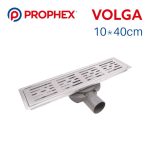 CANIVEAU DOUCHE INOX 10*40 VOLGA DROIT PRO-306