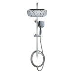 COLON DE DOUCHE CHROME ROND ROULLEXO
