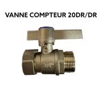VANNE COMPTEUR CUIVRE 20 DR/DR SORTI MAL ITALYVIEIR