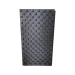 PLAQUE SERPENTIN NOIR PM