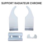 SUPPORT RADIATEUR BLANC 1PCS +VIS