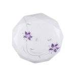 PLAFONNIER ROND J MAUVE