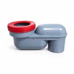 SIPHON WC EXTRA PLAT 90 PVC