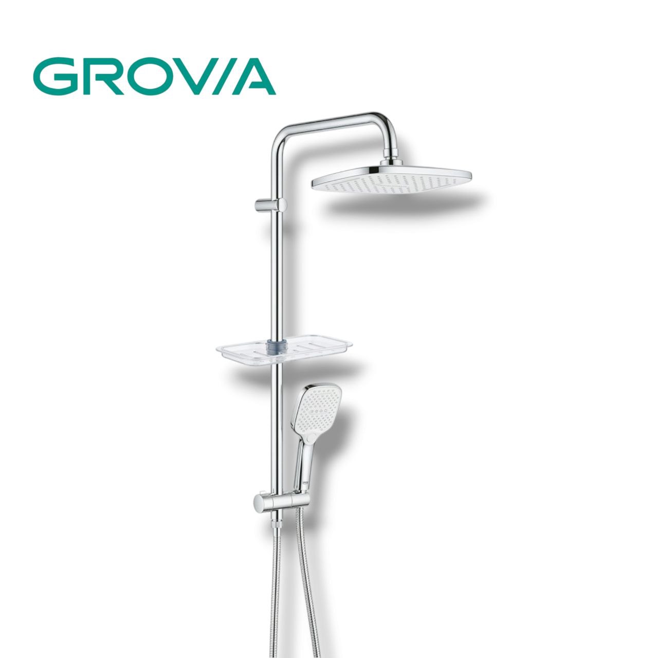 Photo00031803 COLONE DE DOUCHE INOX 24480 - GROVIA – Image 1