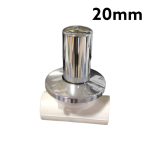 PPR VANNE 20 ENCASTRABLE CHROME