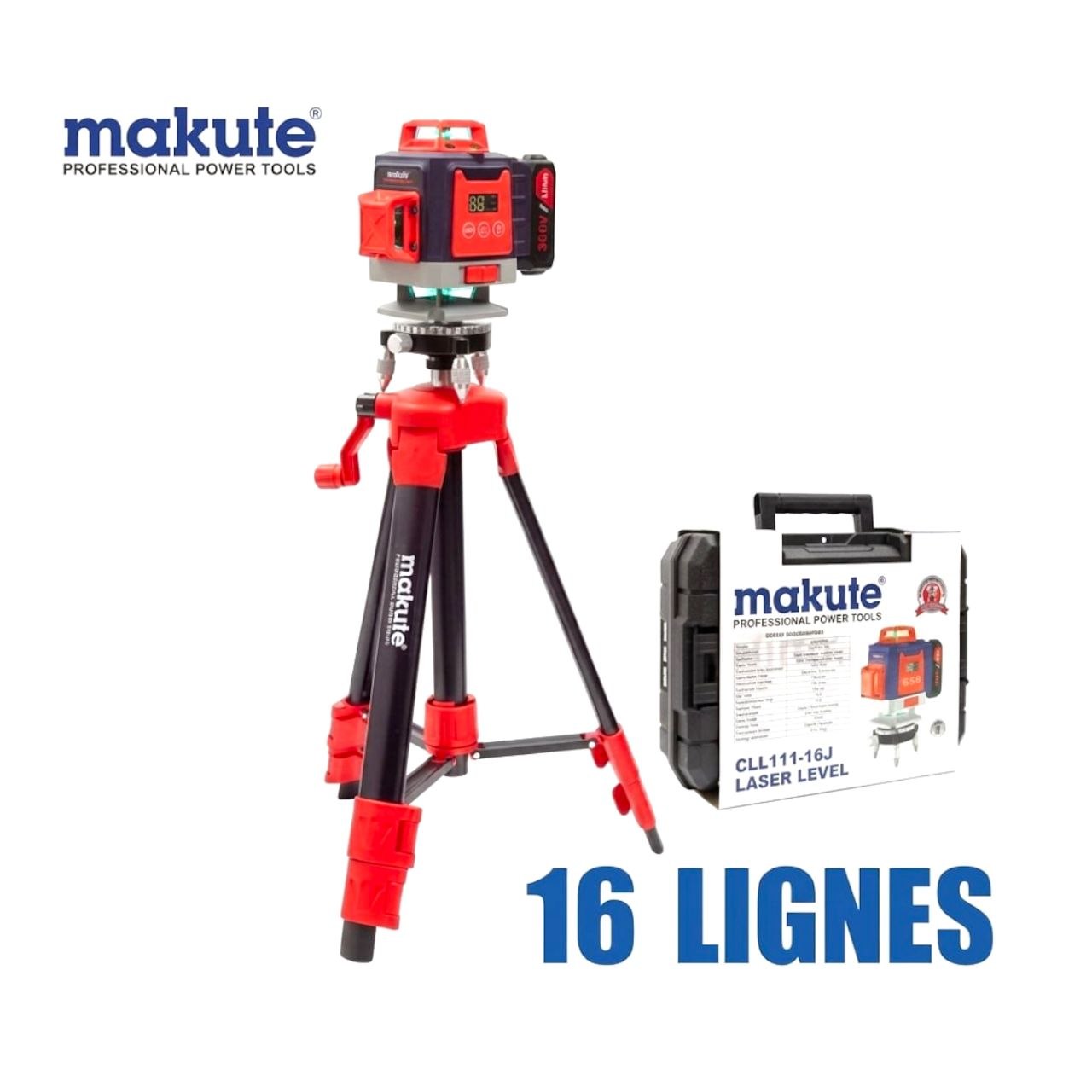 Photo00031911 NIVEAU LASER CLL112-16J A 1024-7 MAKUTE – Image 1