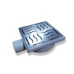 SIPHON 15 COUDE INOX SORTIE 40 GRIS BYI