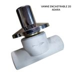PPR VANNE ENCASTRABLE 20 CHROME ADARA