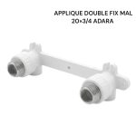 PPR APPLIQUE DOUBLE FIX MAL 20X3/4 ADARA