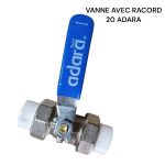 PPR VANNE AVEC RACCORD 20 ADARA