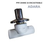PPR VANNE 32 ENCASTRABLE CHROME