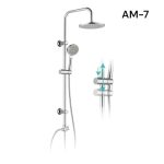 COLLONNE DE DOUCHE ROND 3D AM007