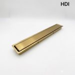 HDI SIPHON DOUCHE LINEAIRE INOX 60*600 GOLD AVEC COUVER R 6S60/T49VBTCYG