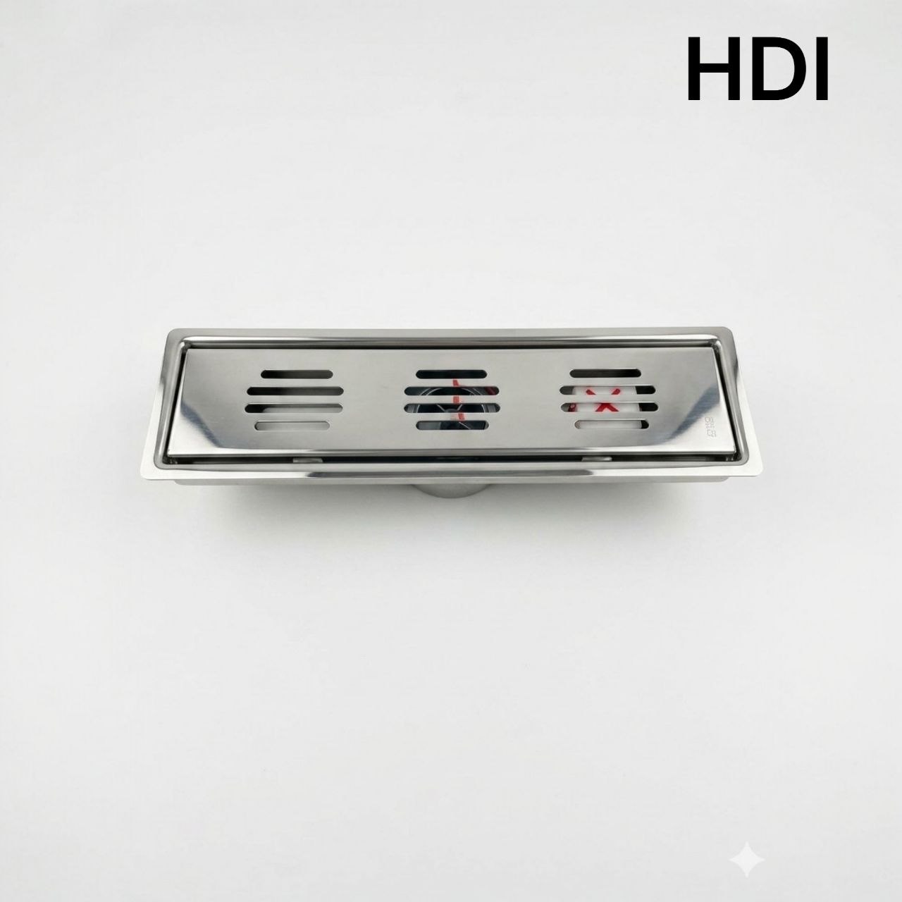 Photo00032184 CANIVEAU LINEAIRE INOX 60*300 CHROME AVEC GRILLE 6S30/T49VB1 – Image 1