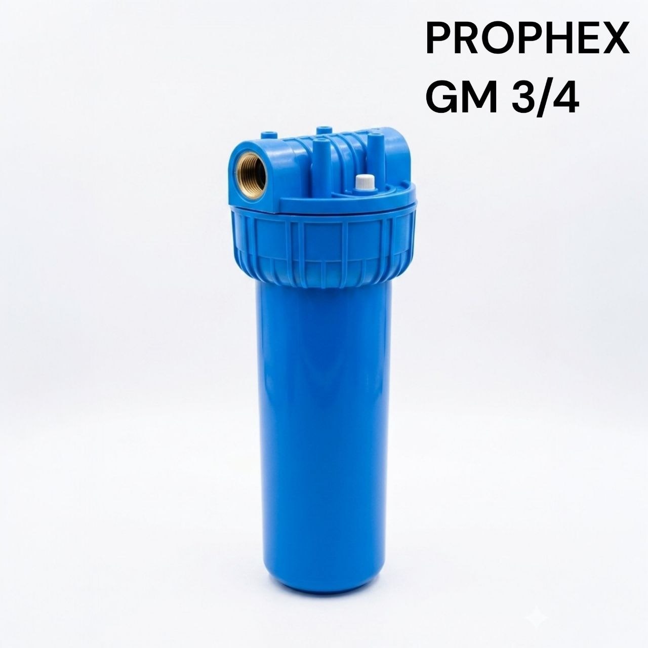Photo00032373 FILTRE A EAU BLEU CRISTAUX GM 3/4 731217 PROPHEX – Image 1