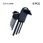 JEUX CLE A LAINE 9 PCS