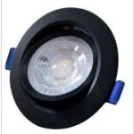 SPOT ORIENTABLE 6W    6500K NOIR BLSBOW6W  BMS
